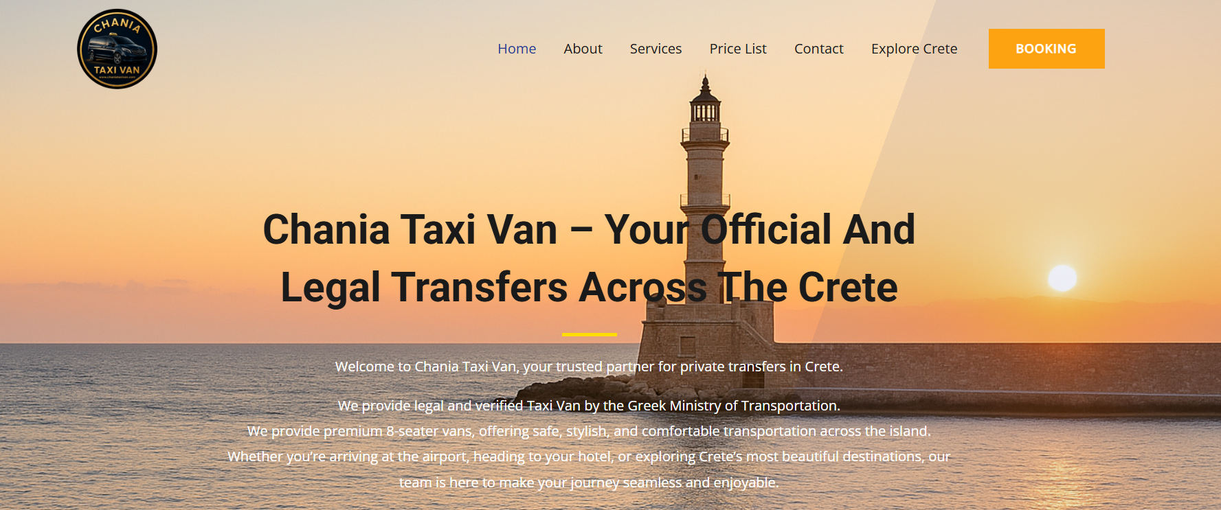 Chania Taxi Van