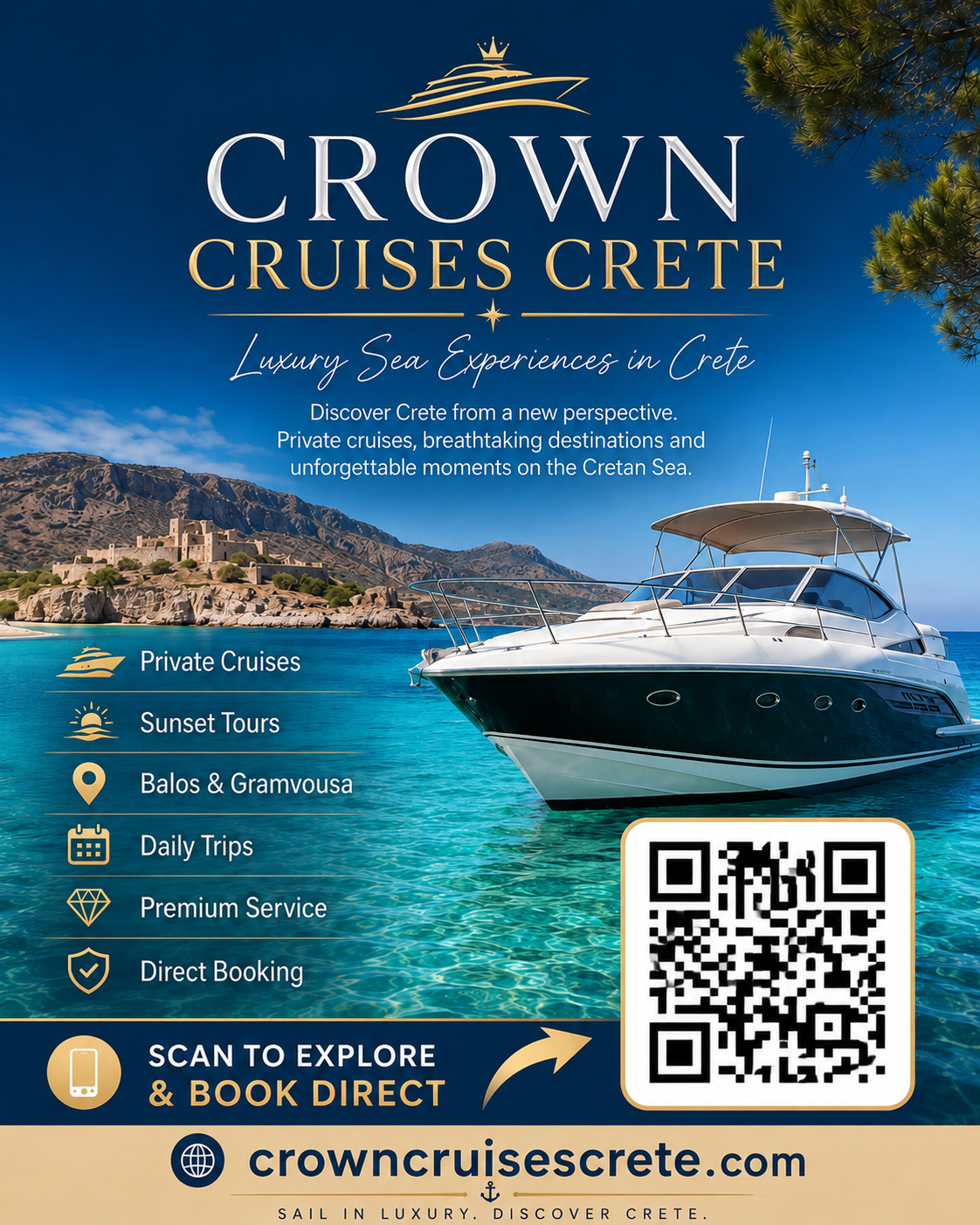 crown cruises crete