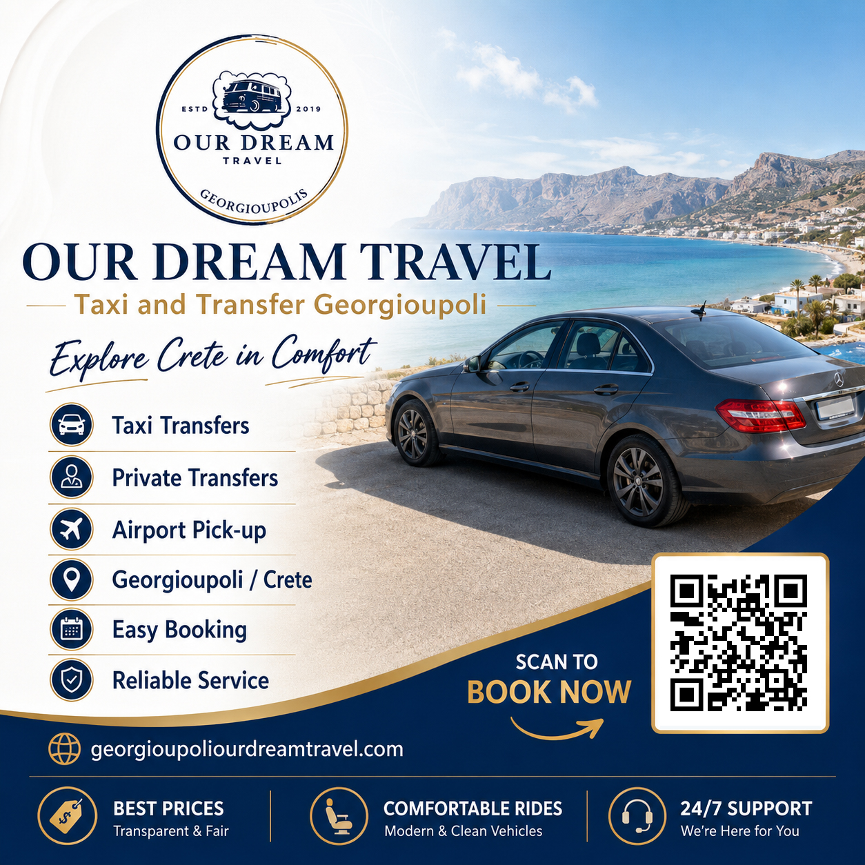 our dream travel georgioupoli